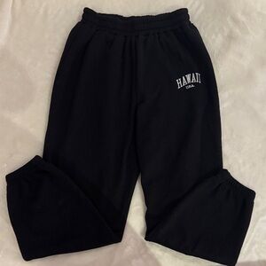 Hawaii USA Black Sweatpants